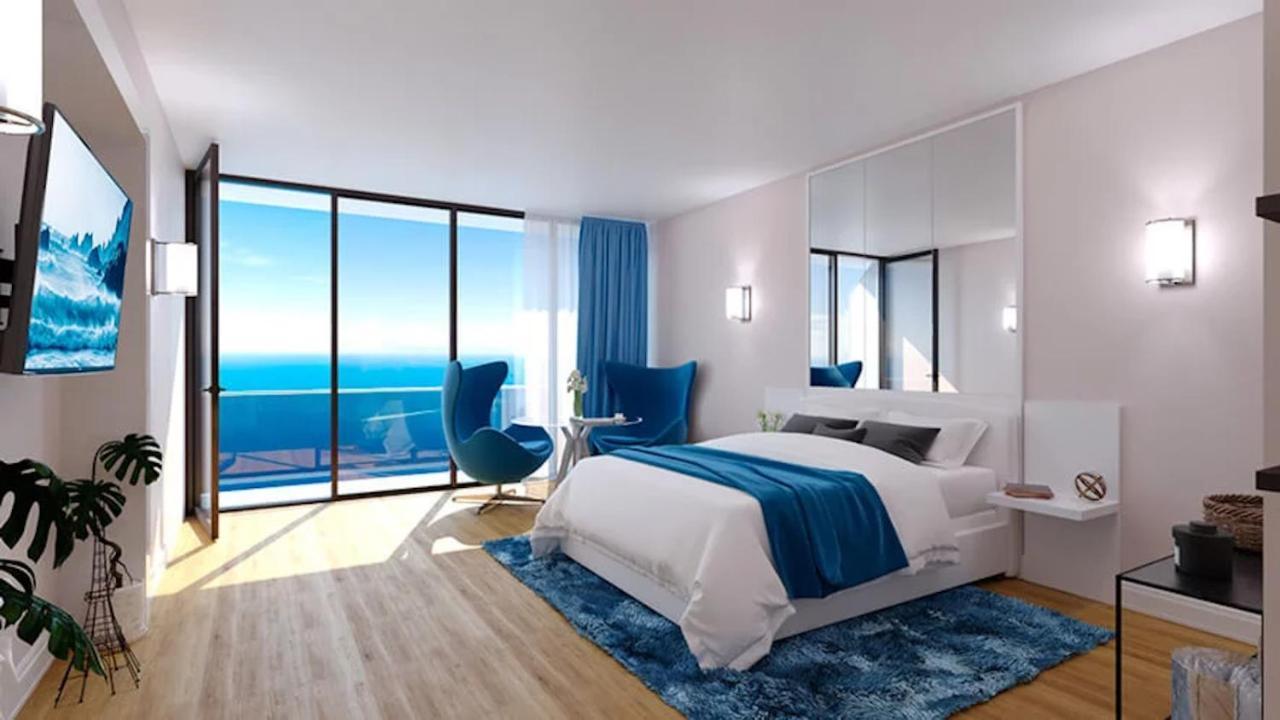 Orbi City Suite Sea View In Batumi Aparthotel Exterior photo
