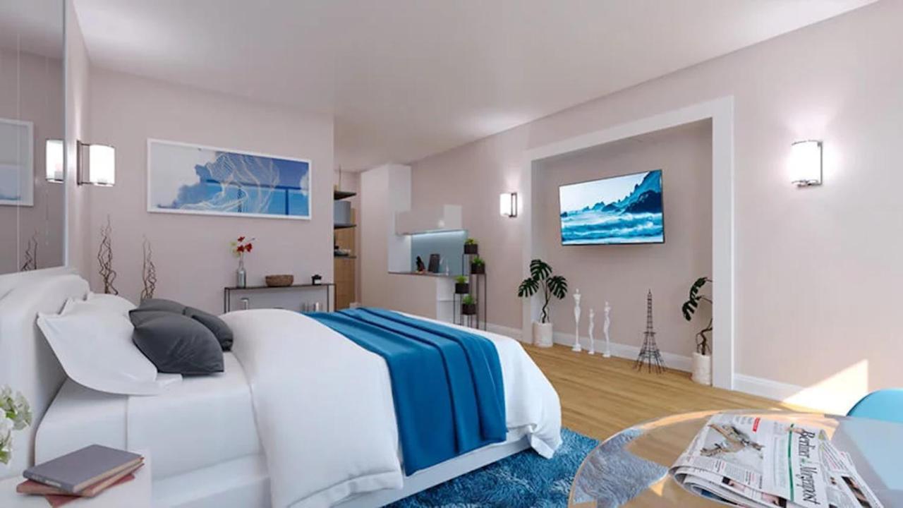 Orbi City Suite Sea View In Batumi Aparthotel Exterior photo